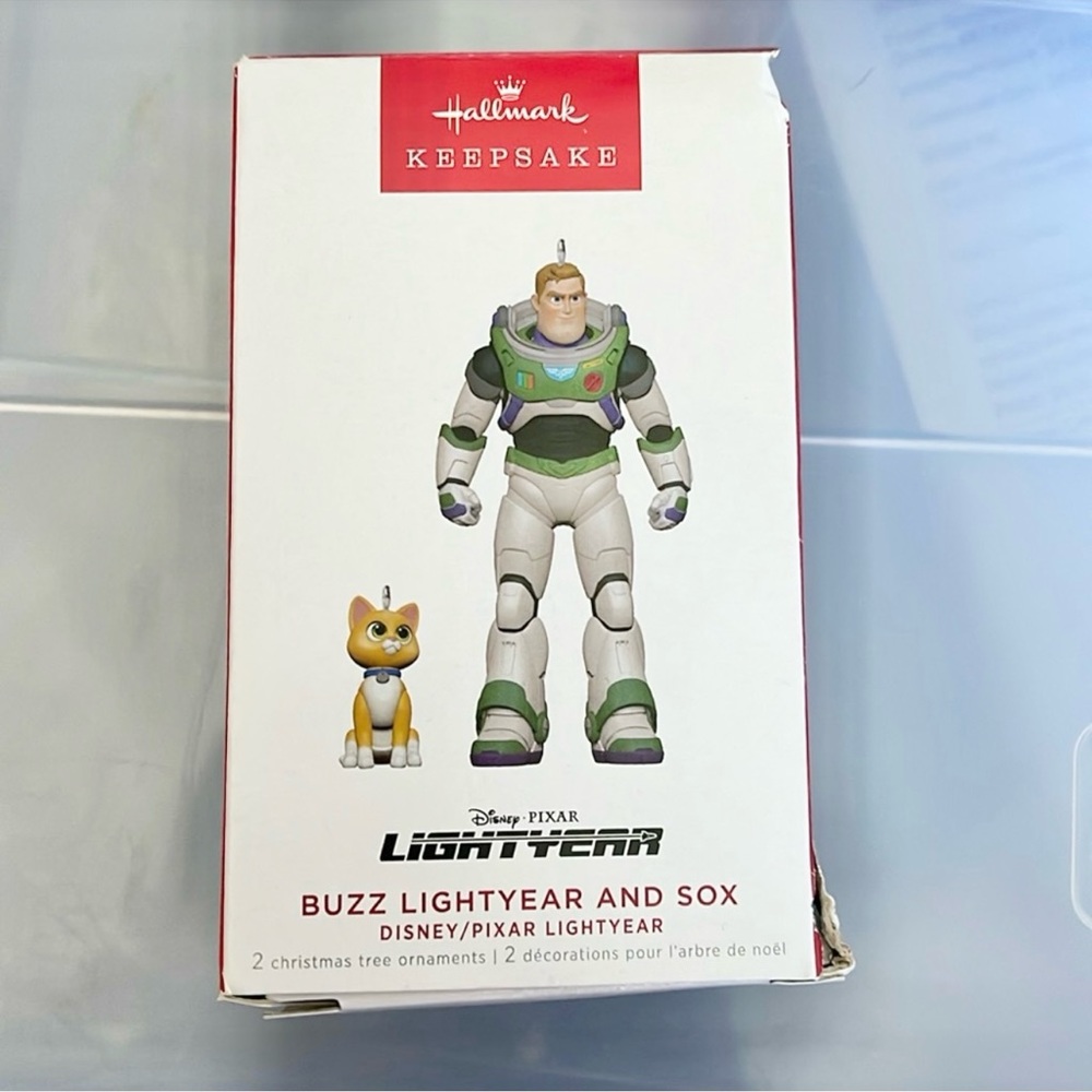 Hallmark Keepsake Buzz Lightyear and Sox